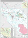 Boise City Wall Map Premium Style